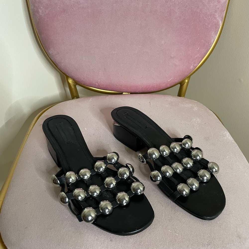 🚫SOLD Alexander Wang Black Lou sandals 7